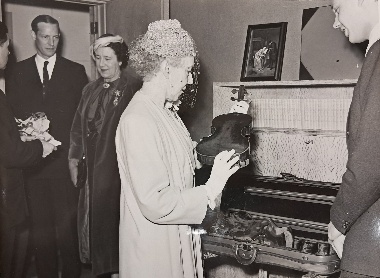 Queen Elisabeth Music Chapel — historical photo archive